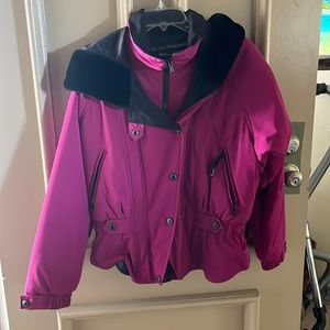Womens Hooded Ski Coat